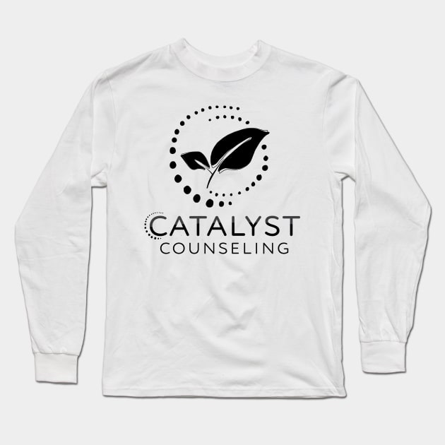 Catalyst Black Long Sleeve T-Shirt by Say What?! Ict